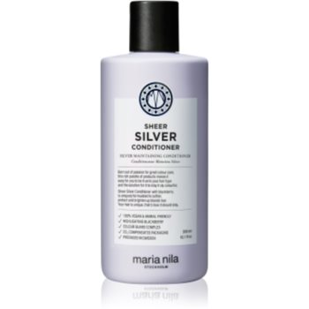 Maria Nila Sheer Silver Conditioner balsam hidratant de neutralizare tonuri de galben - imagine 2